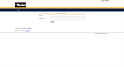 Desktop Screenshot of facturas.parker.mx