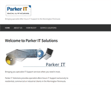 Tablet Screenshot of parker.net.au